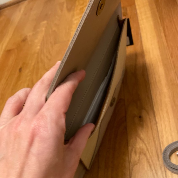 ABLE Solome Crossbody Fog/Bone color NEW - Picture 5 of 9